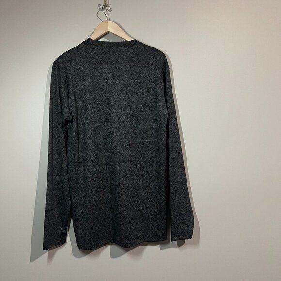 NWT RBX Men’s Charcoal Gray Long Sleeve Performance Shirt | Size XL - Picture 2 of 9